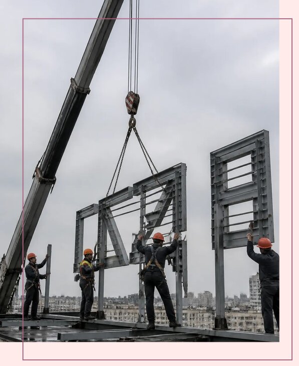 Крышные вывески в Красноярске по цене от 254000 р. | Аванза-Крс